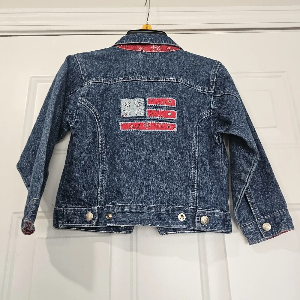 Oshkosh Jean Jacket Size 6 Girl